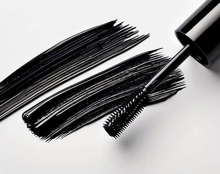 Mascara und Eyeliner